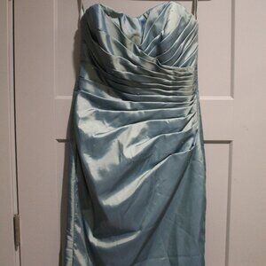 Mori Lee by Madeline Gardener Blue Grass Customized Rhinestone Formal Dress